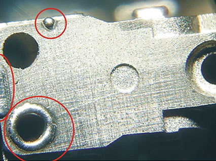 <a href='http://www.baobook.cn/product/3.htm' class='text_a'>模具激光焊機</a>修復模具效果